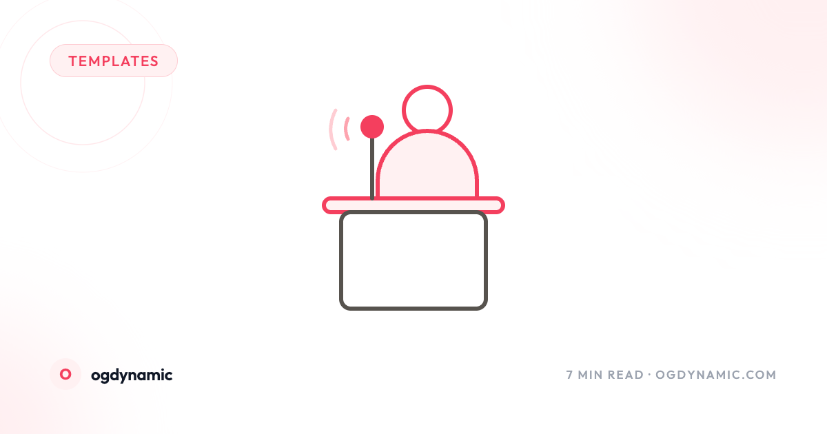 Conference Speaker OG Image Template Review: Promote Talks Better