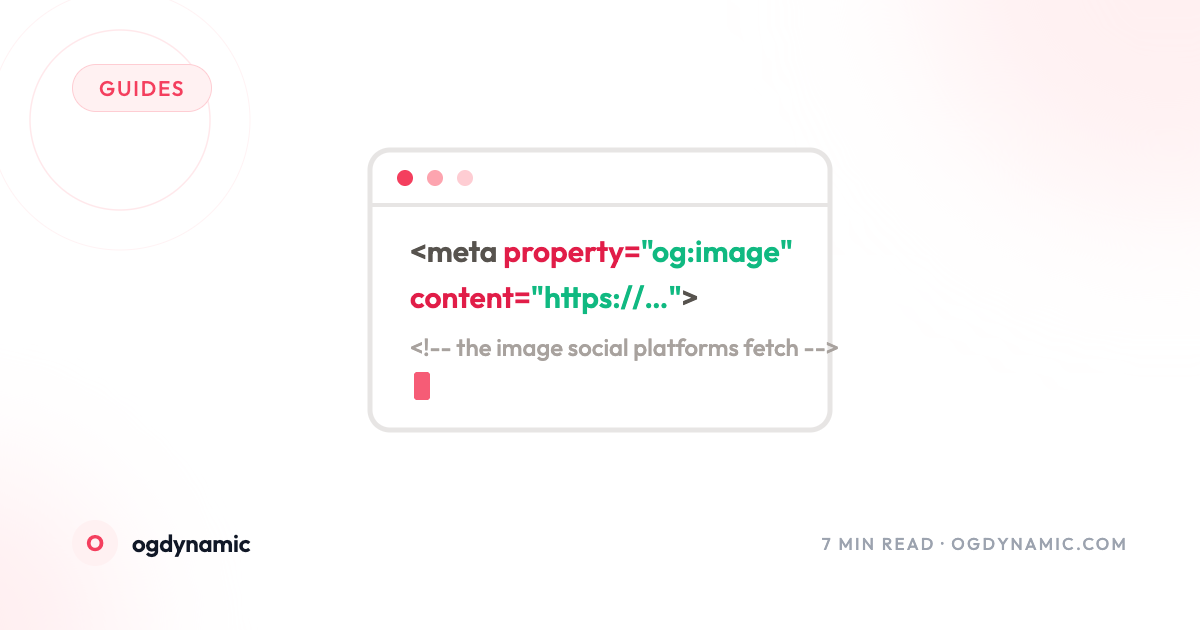 Meta Property og:image: Correct HTML for Social Preview Images