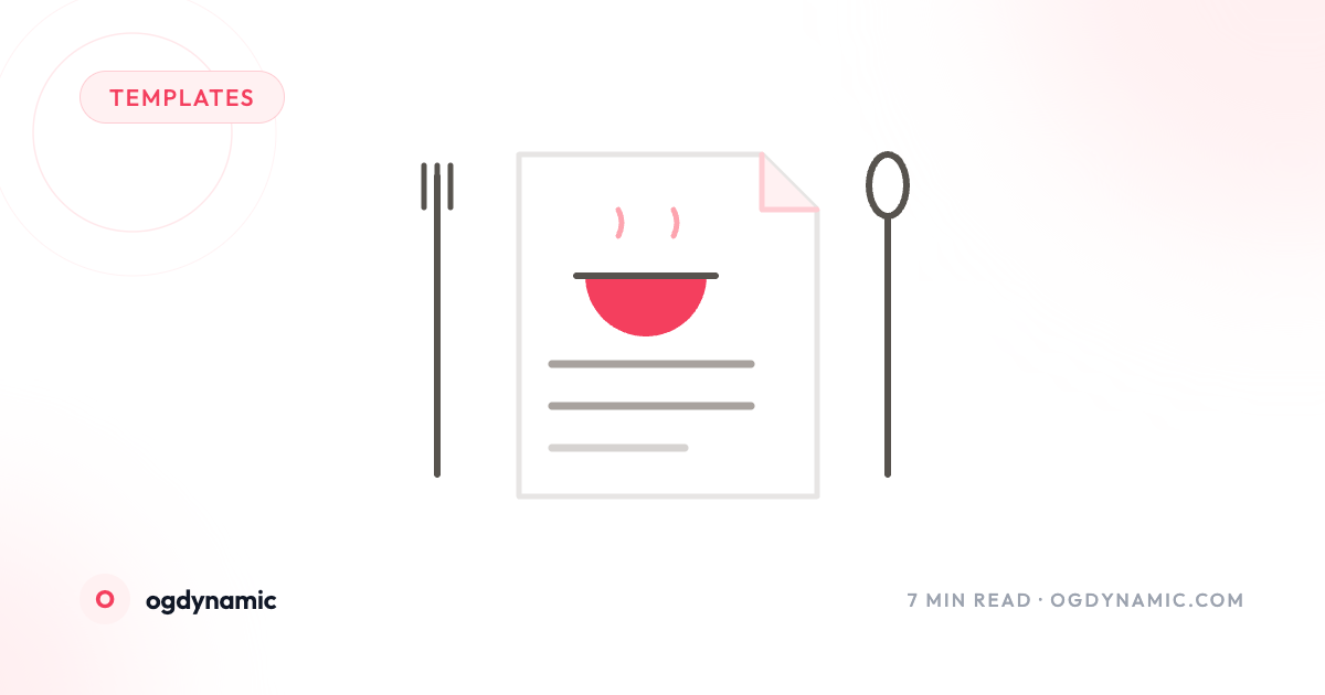 Recipe Note OG Image Template Review: Better Food Blog Previews